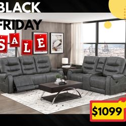 2 P. Sofa And Loveseat 