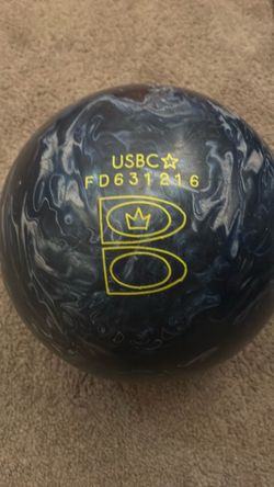Vintage bowling ball