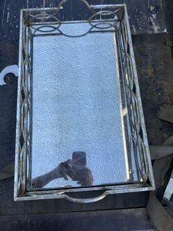 Mirrored Tray