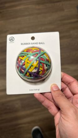 Rubber band ball