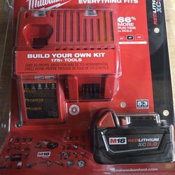 Milwaukee Battery And Charger New 