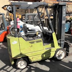 Clark Forklift 4000lb Cap LPG 3 Stage Sideshift 