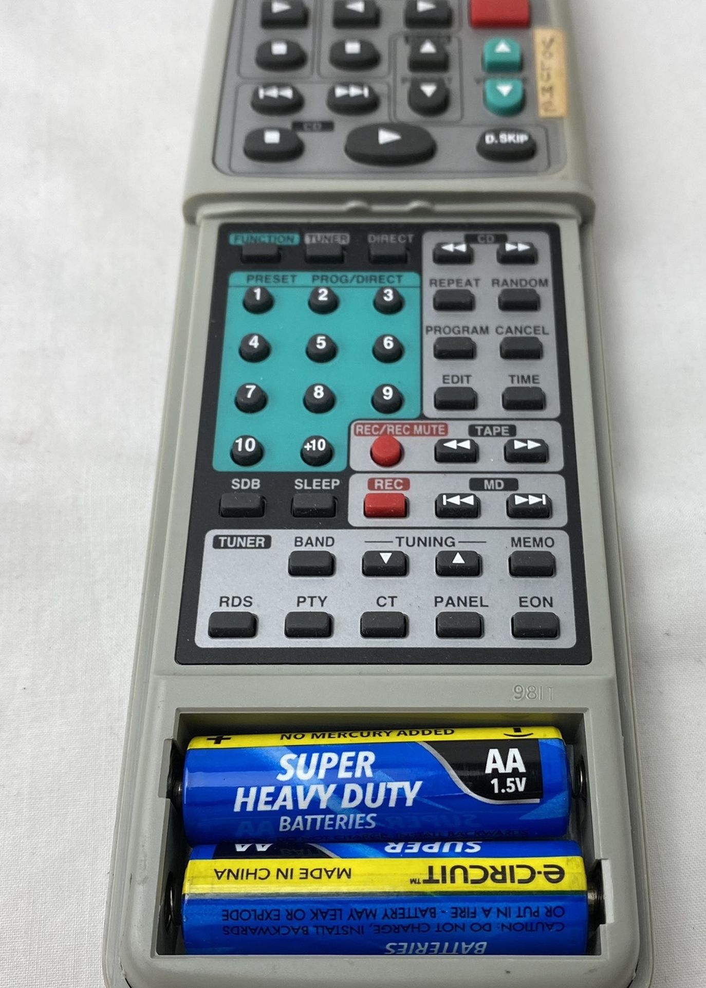 Denon AUDIO Remote Control for D-M10,D-M10RS,D-M3,D-M3S,D-M5,UDM3,UDM5,UDRAM10