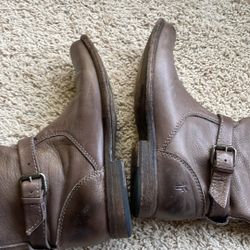 Frye Boots “Phillip” Tall Taupe Riding boots  7.5