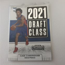 2021-22 Panini Contenders - 2021 Draft Class Contenders Cade Cunningham #1 (RC)
