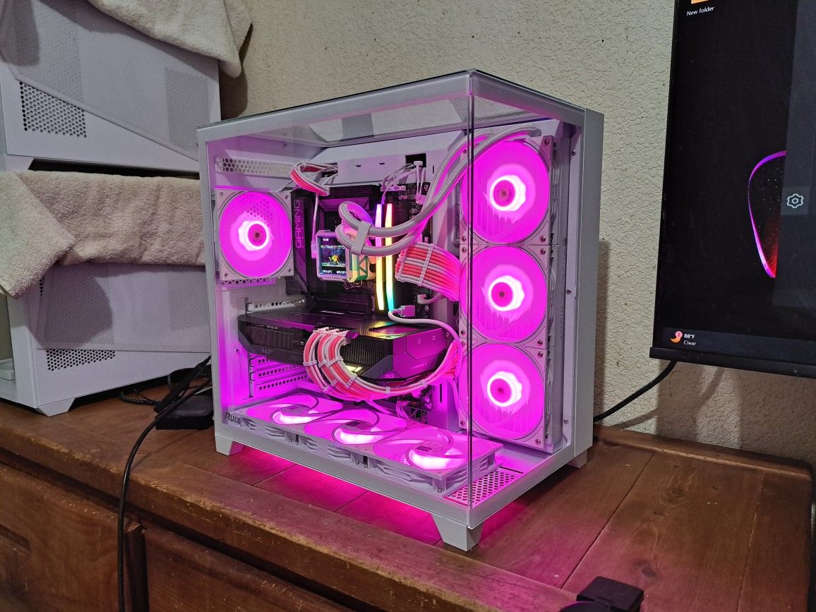 Rx 9700xt And 7800x3D Gaming Pc