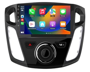 Car Radio for Ford Focus 2012-2017, 9 inch Touch Screen Android 15 Stereo with Bluetooth GPS Wireless CarPlay Andriod Auto [2GB+32GB]