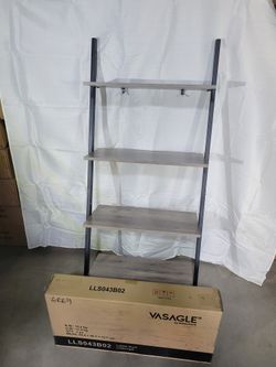 Ladder Shelf In Grey Color