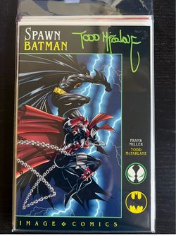 Spawn Batman 1 Autographed by Todd McFarlane