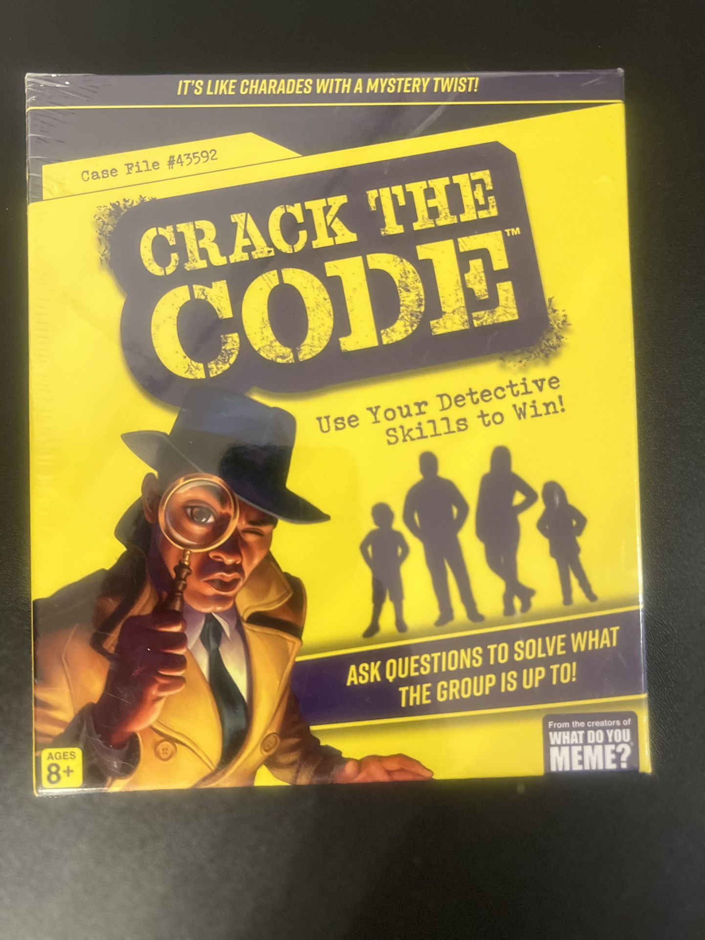 Crack the Code – What Do You MEME? Kids/Family Mystery Game New Sealed