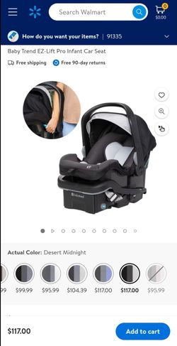 Baby Trend EZ-Lift PRO Infant Car Seat  with base $75