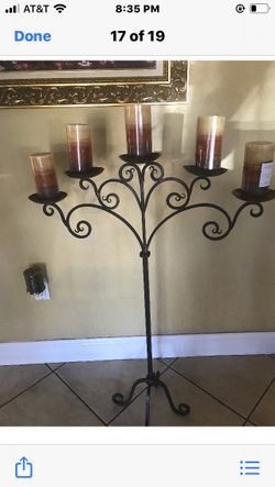 Large candle holder