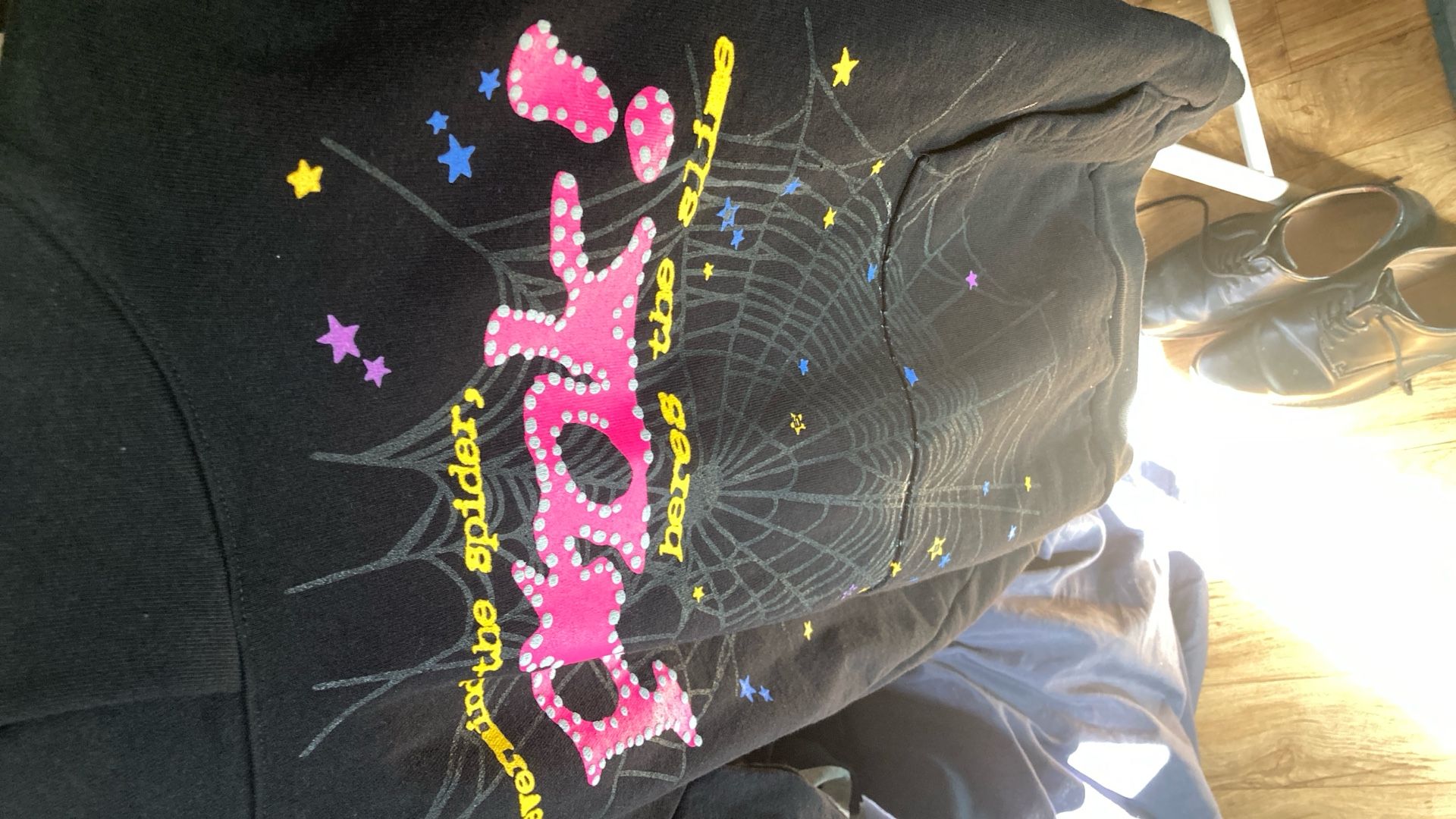 Black Punk Spider Hoodie 