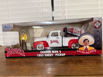 Tapatio charro Man & 1953 Chevy pickup Truck