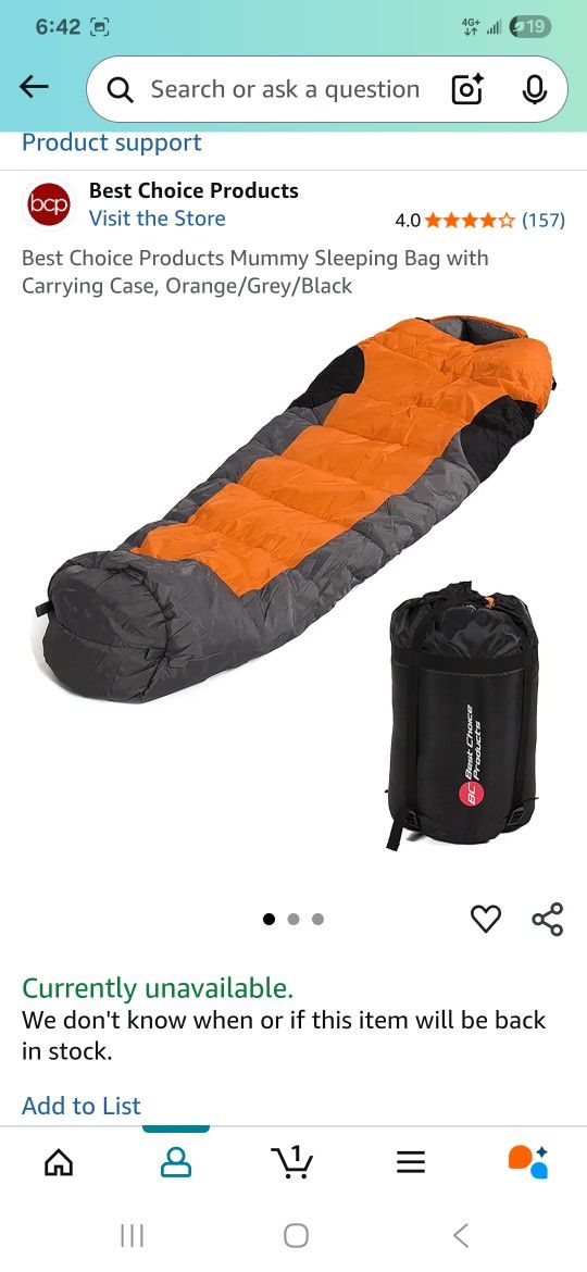 Sleeping Bag