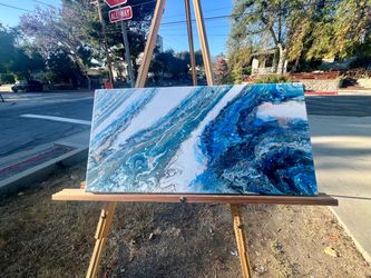 Abstract Acrylic Art