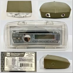 Dual Electronics MDM300 Marine AM/FM CD Receiver With Waterproof Housing