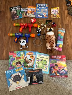 Toys and Books all for $5 MOVING