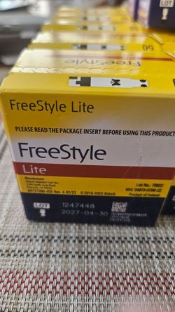 Freestyle test strips New in box