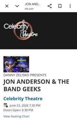 Jon Anderson concert tickets