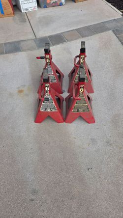 Big Red Jacks - 6 Ton Jack stands