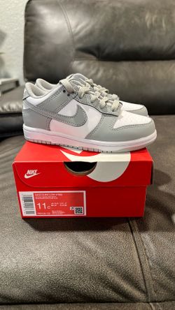 Grey Nike dunk low