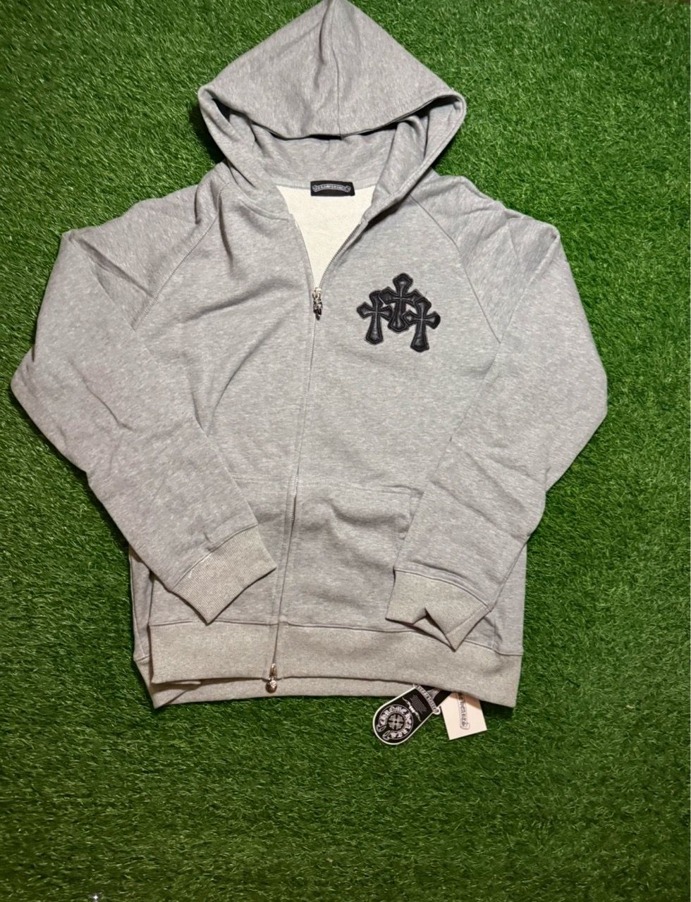 Postcodem Make Up Chrome hearts zip up size small for Sale in San Antonio, TX - OfferUp