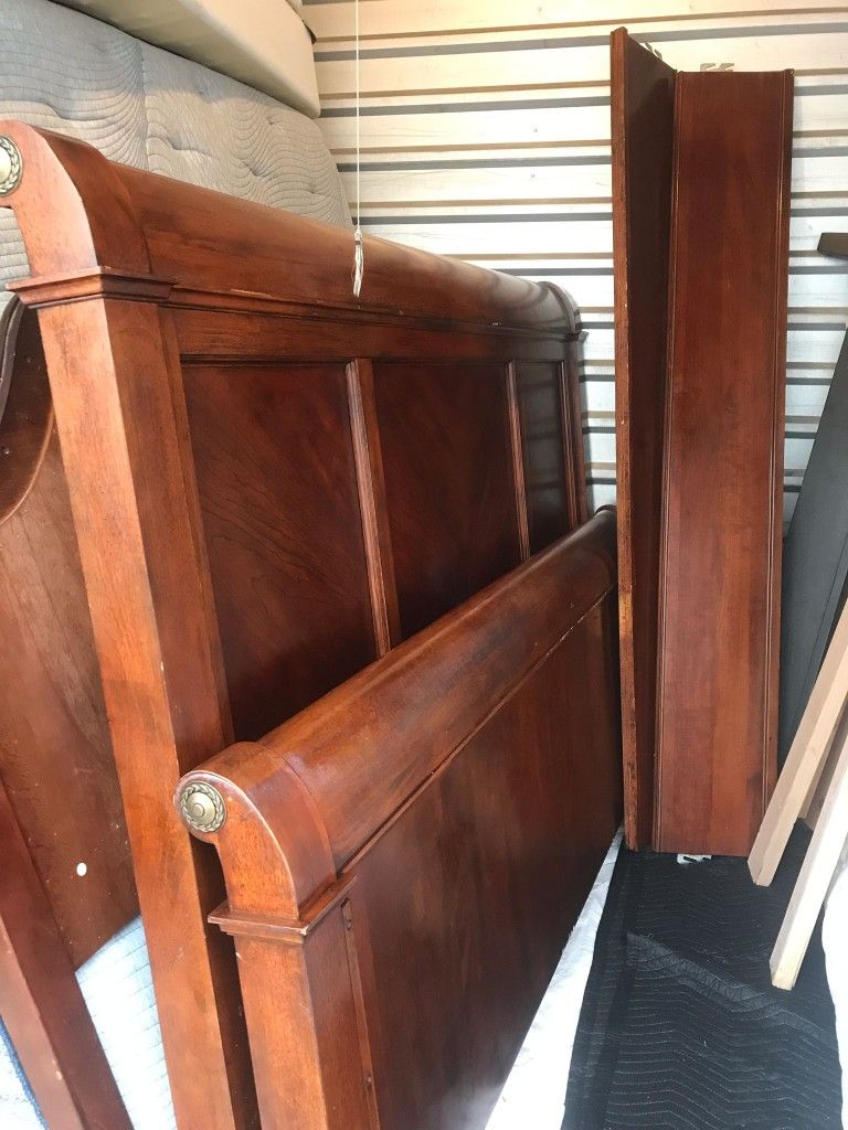 Hardwood King Bed frame