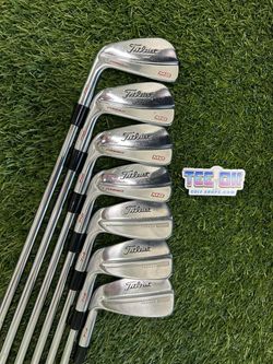 Titleist MB Forged 714 Iron Set 4-PW TT Stiff Flex GP Grips LH