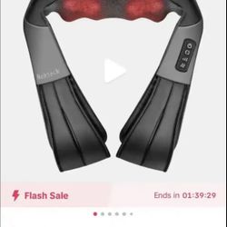 $20 OBO Neck Shoulder Back Massager With Heat