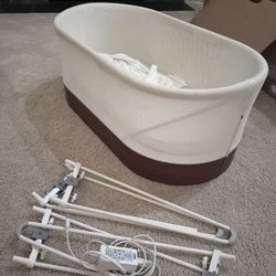 Happiest Baby SNOO Smart Sleeper Bassinet - White/Brown