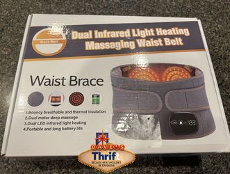 🔥 NEW MoAcey Heated Lower Back Massager – Adjustable Heat & Vibration 🔥