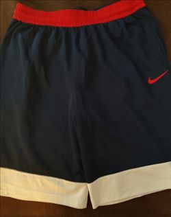 Nike Basketball Shorts Navy Red White