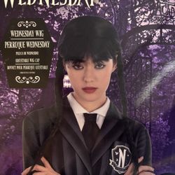 New Wednesday Addams Wig