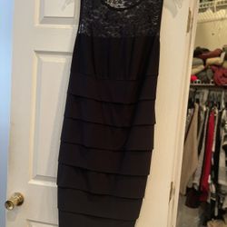 Black Sleeveless Dress   