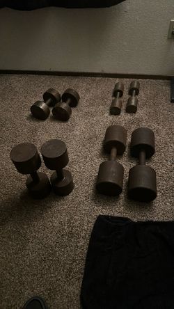 Homemade Dumbbells