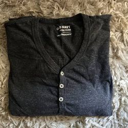 Men's sz XXL Old Navy Grey Shirt *Like New