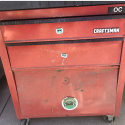 Craftsman Tool Box On Wheels 3 Drawers 