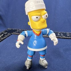 Simpsons Hockey Bart 5” Figure JAKKS Pacific Wave 5 Action Figure
