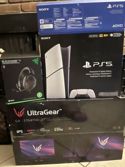 Ps5 Bundle (Console monitor headset)
