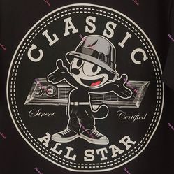 New Felix The Cat Classic All Star T-Shirt