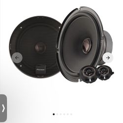 Pioneer Component Speakers 6.5” w/tweeters