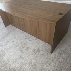 Large Wooden Office Desk