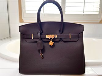 Birkin 35 Dupe Ebony