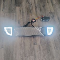 Ford Mustang 2014 Grille Black/ White Led $60