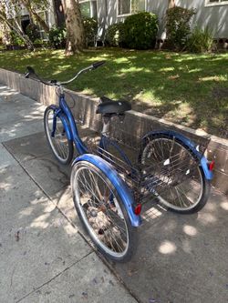 Adult size tricycle bike