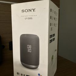 Sony WiFi Bluetooth Speaker