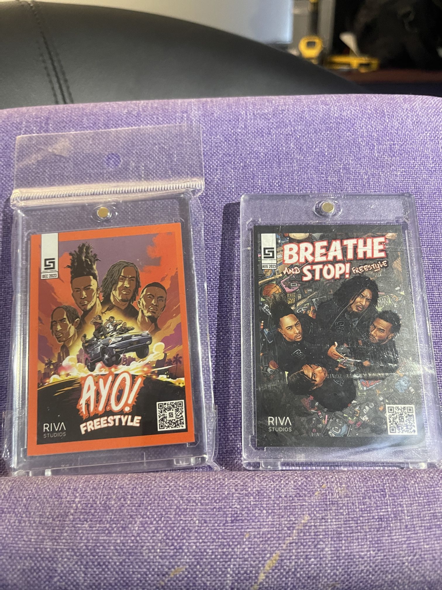 Hip Hop Collectible Cards Part Of The Live Experience Bundle Coast Contra