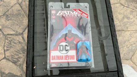 Bat man beyond action figure and comic book