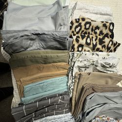 Lot of King Size Pillow Cases 